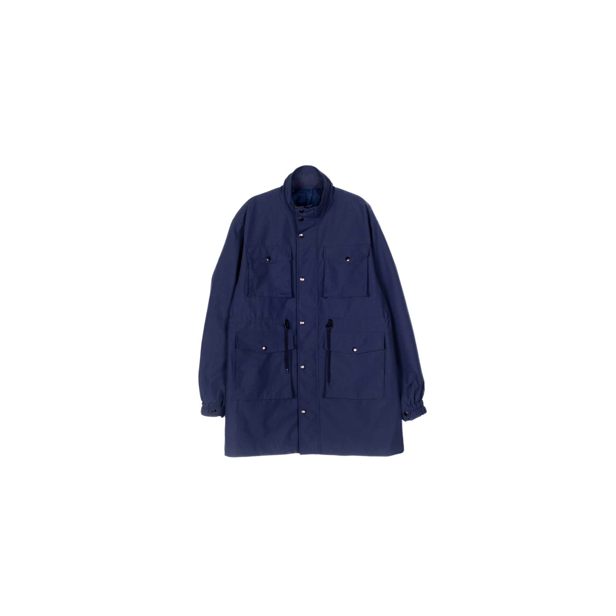 Yak field jacket in navy, front view