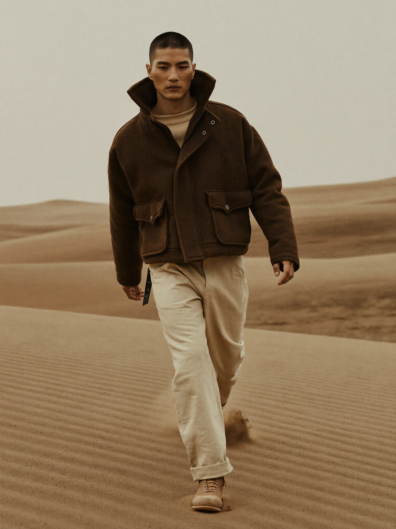 Yak Field Jacket in the Gobi
