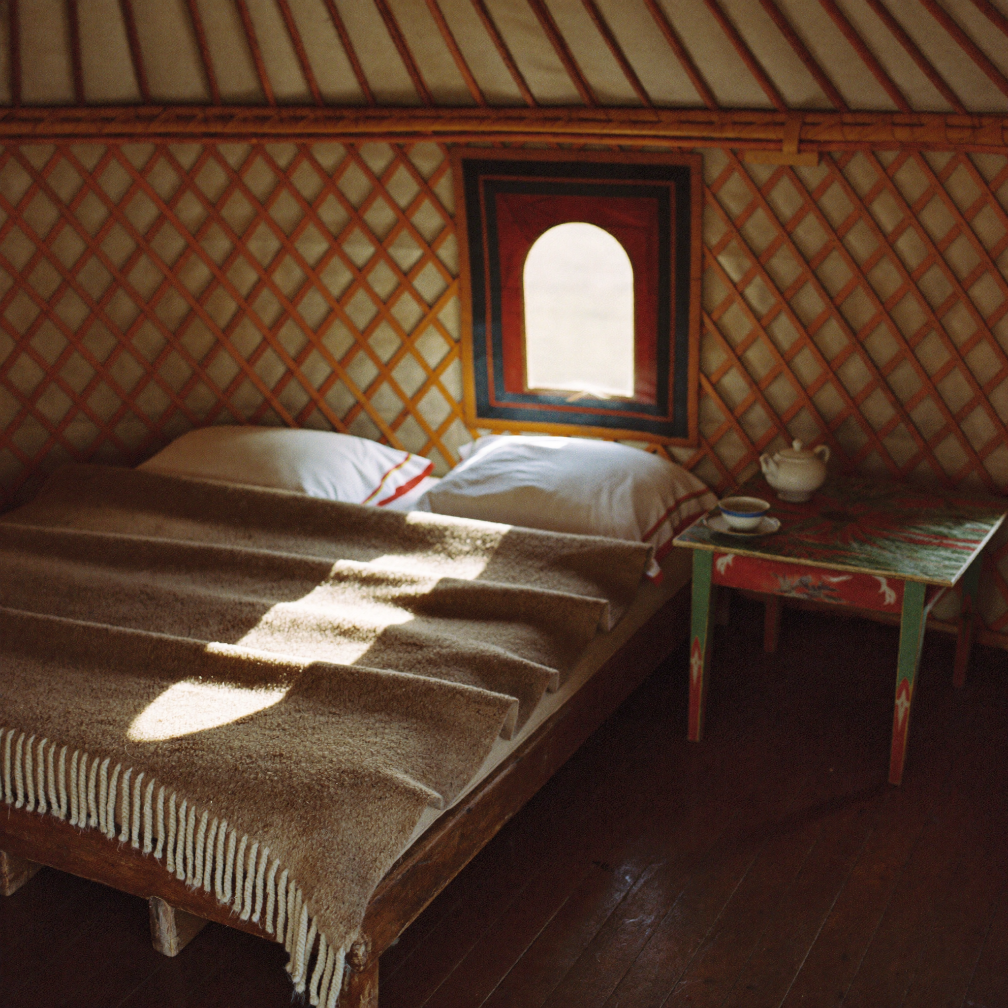 WANLI Home: blanket in the morning ger