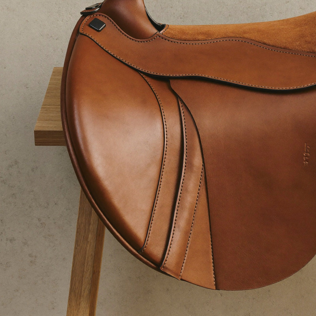 Leather and hardware detail
