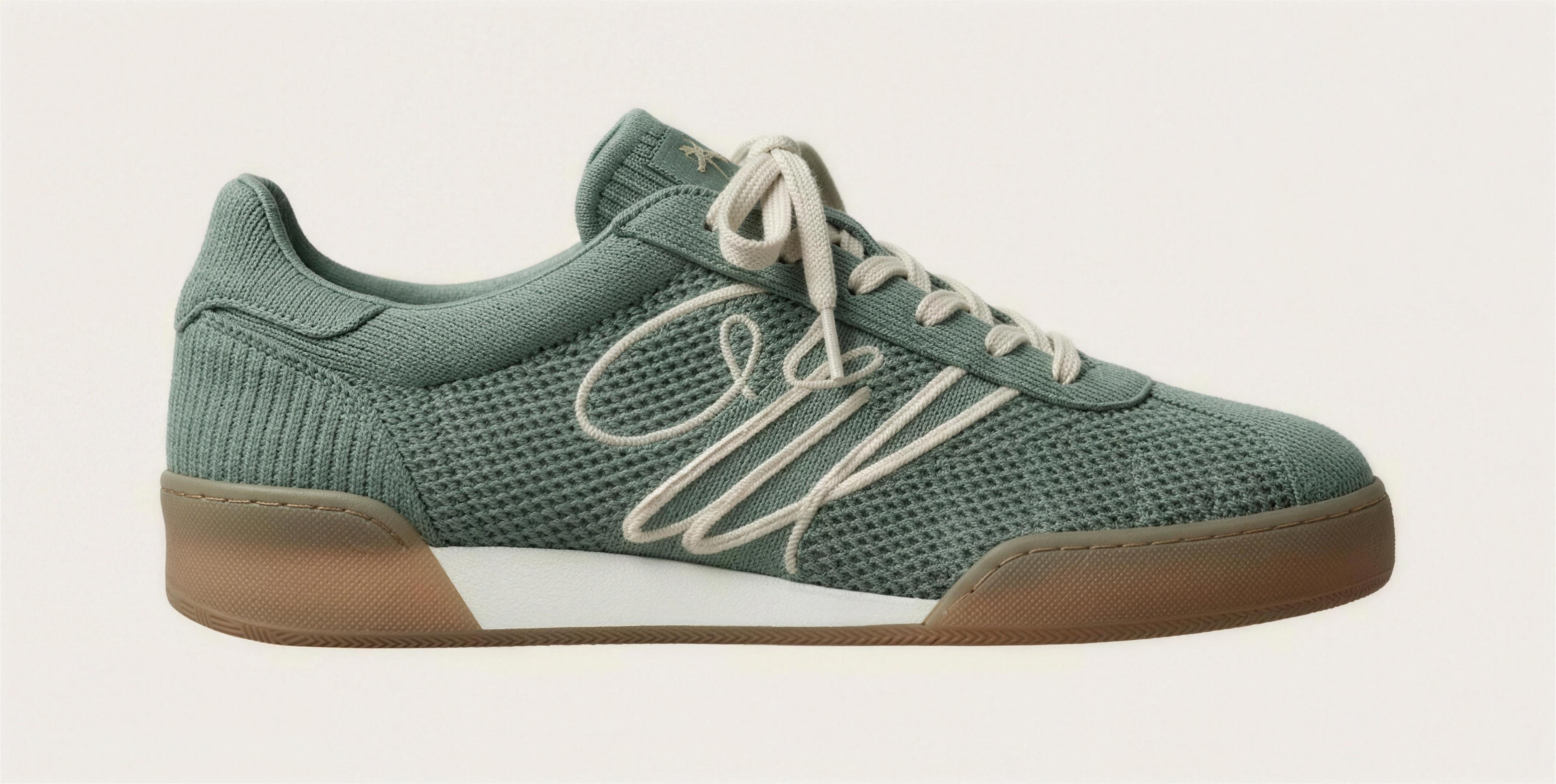 Course Knit Sneaker in Sage