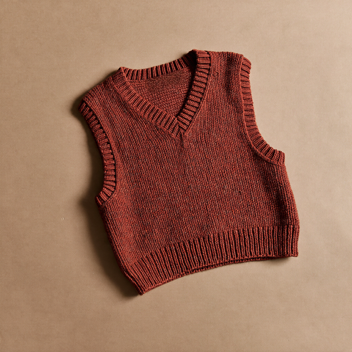 Fairway Vest in Umber