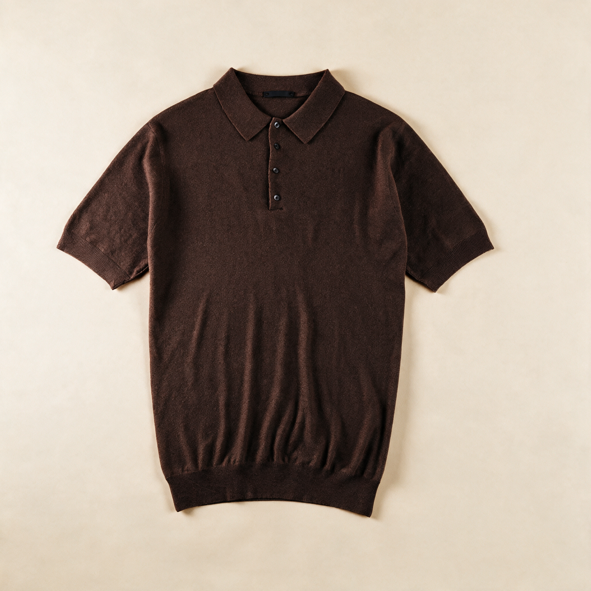 Capsule Polo in Carob