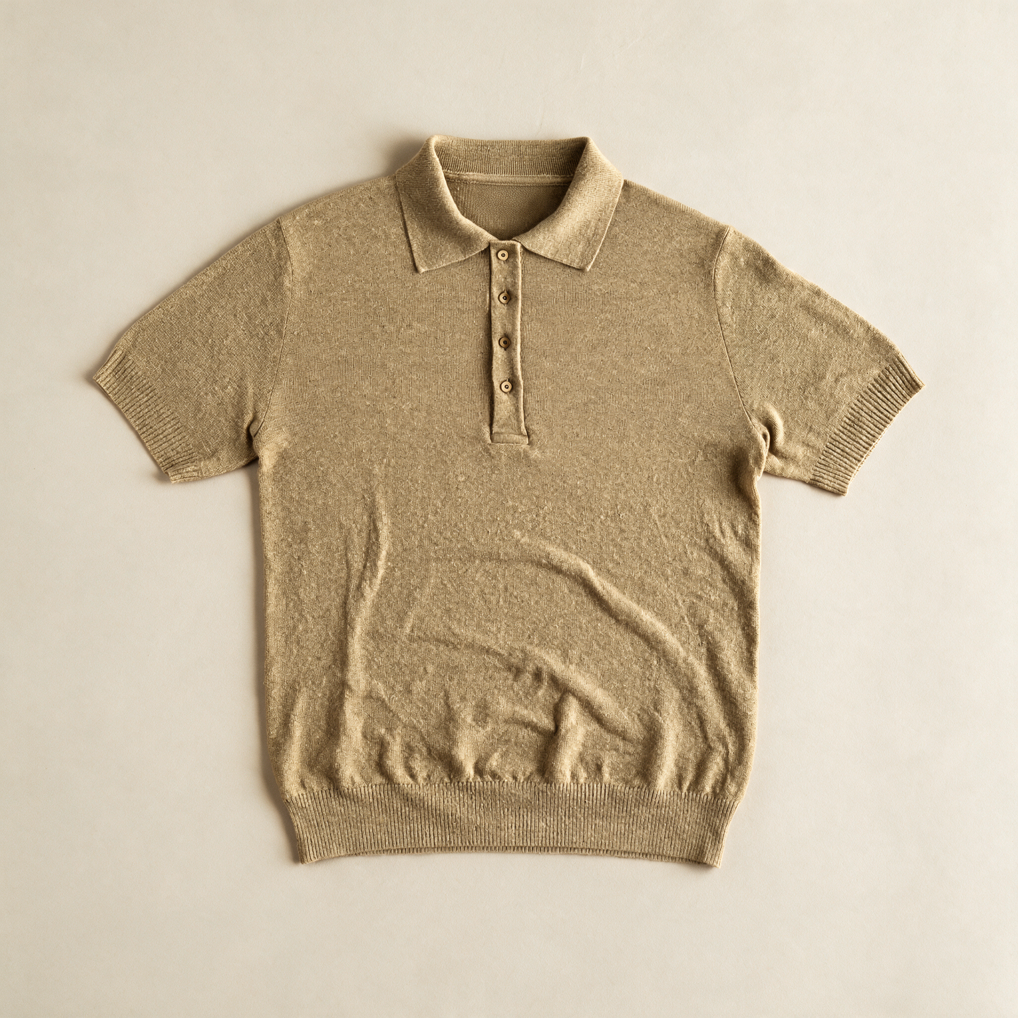 Capsule Polo in Toast