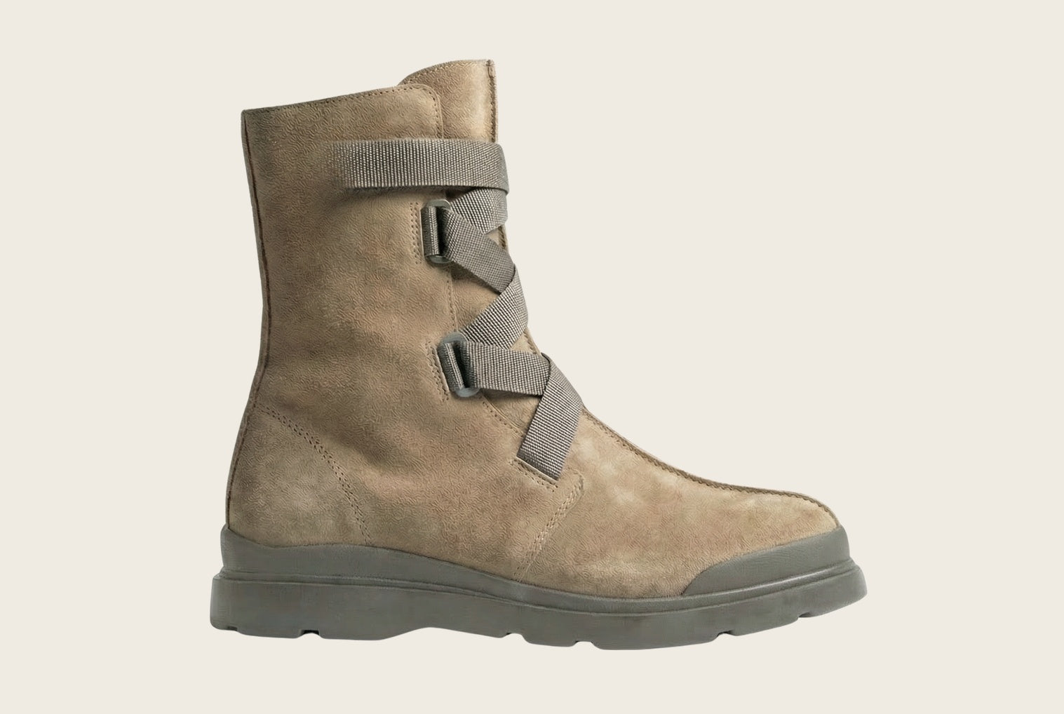 Bökh Boot in Sand Suede, side