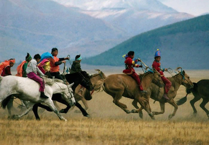 The horse race at Naadam