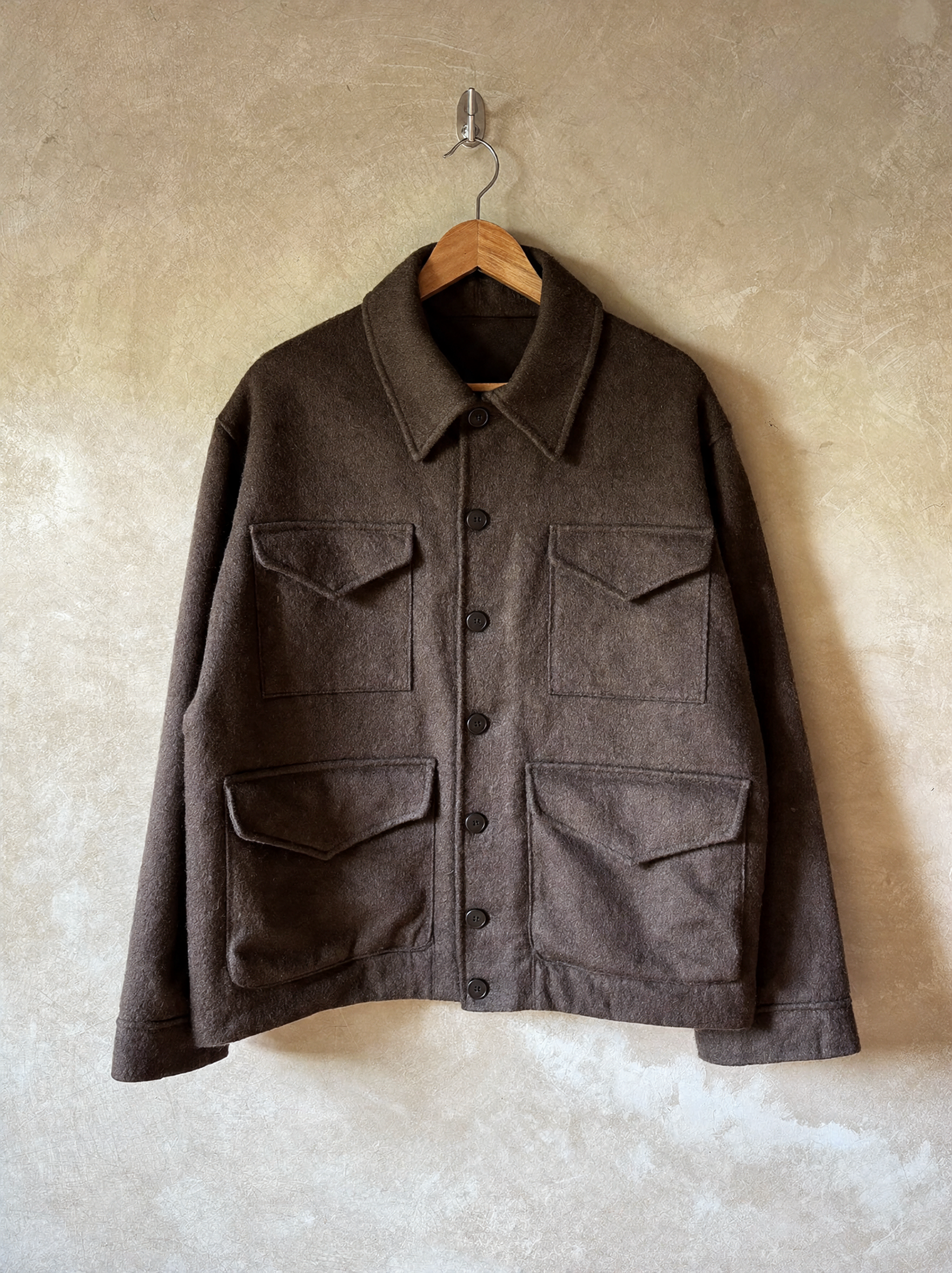 Yak Field Jacket in Dark Brown
